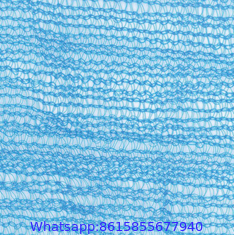 PE safety net for building and construction debris safety net blue color