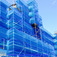 PE safety net for building and construction debris safety net blue color
