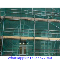 PE safety net for building and construction debris safety net blue color