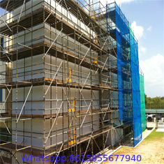 PE safety net for building and construction debris safety net blue color