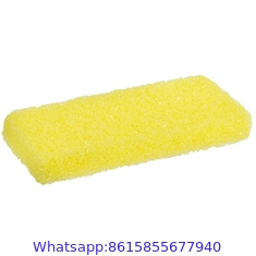 Basics Mini Pumice Pad Yellow - Case Pack 4 Boxes, 400-Count Each Box (1600 Total Pieces)
