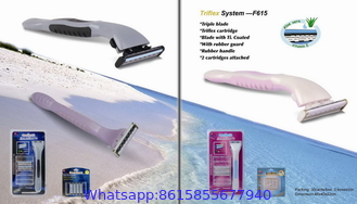 615 changeable head refills /cartridge triple blade system razor
