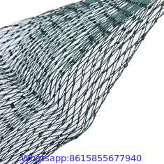 PA6 Type and Monofilament Style Fishing Net with Float & Sinker