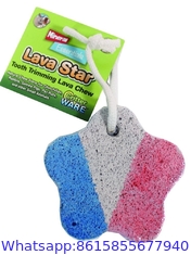 tooth trimming lave chew pumice stone