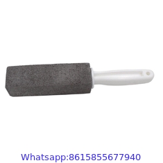 Pumice Stones for Cleaning Scouring Pad Grey Pumice Stick Cleaner for Removing Toilet Bowl Ring Bath Household