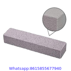 Pumice Stones for Cleaning Scouring Pad Grey Pumice Stick Cleaner for Removing Toilet Bowl Ring Bath Household