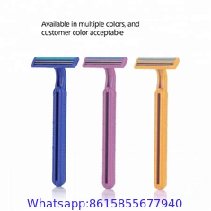 Twin Blade With Display card package razor blade disposable