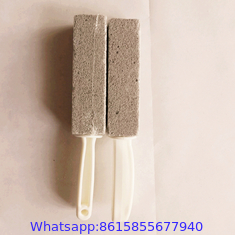 Pumice Stones for Cleaning Pumice Scouring Pad Grey Pumice Stick Cleaner for Removing Toilet Bowl Ring Bath Household