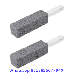 Pumice Cleaning Stone with Handle for Toilet Bowl ring remover