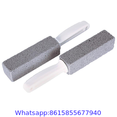 Pumice Cleaning Stone with Handle for Toilet Bowl ring remover