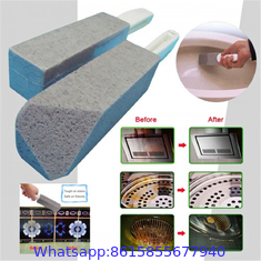 Glass Pumice Stone Cleaning Toilet Water Rings Pumice Stone Plastic Brush