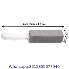 Amazon Hot Sale 3pcs Grill Cleaning Brick Block & 2pcs Pumice Stone Toilet Bowl Cleaner with Handle