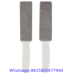 Glass Pumice Stone Cleaning Toilet Water Rings Pumice Stone Plastic Brush