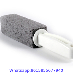 Toilet Bowl Ring Remover Pumice Stone with Handle for Stain Remover Bowl Cleaner Porcelain Pool Tile Scrubber Amazon