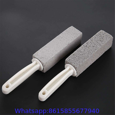 Pumice Toilet Bowl Ring Remover with Handle, Removes Stubborn Toilet Rings, Apply to Surface Stains from Toilet, Tub