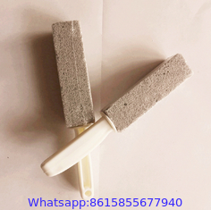 Pumice Toilet Bowl Ring Remover with Handle, Removes Stubborn Toilet Rings, Apply to Surface Stains from Toilet, Tub