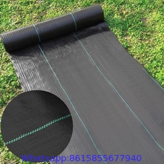 Heavy Duty Woven Ground Cover Landscape Fabric PP Weed Barrier Mat 3'x200'