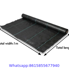 Long-Term Use Weed Barrier Landscape Fabric Flexible Breathable Water Permeable Weed Control Blocker Fabric Ground Cover