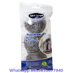 Stainless Steel Scourers by Scrub It – Steel Wool Scrubber Pad Used for Dishes, Pots, Pans, and Ovens.