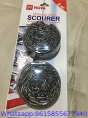 Stainless Steel Scourers by Scrub It – Steel Wool Scrubber Pad Used for Dishes, Pots, Pans, and Ovens.