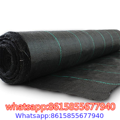 Black PP woven silt fence weed barrier fabric,3ft x 50ft anti grass agricultural weed control mat,garden ground cover we