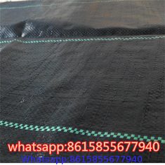 Black PP woven silt fence weed barrier fabric,3ft x 50ft anti grass agricultural weed control mat,garden ground cover we