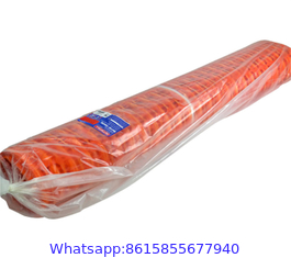 Snow Fence 48 in x 50 ft Orange warning barrier