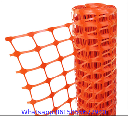 Snow Fence 48 in x 50 ft Orange warning barrier