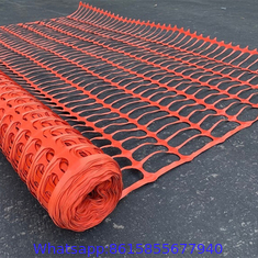 4 Ft by 100 Ft Orange Safety Barrier Fence - Plastic Snow Fence - Great Temporary Fence for Crowd Control & Construction