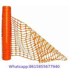 High Performance plastic safety netting Barrier Fence