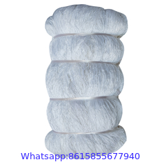 China Sale Polyester Label Nylon Multifilament 36PLY 200MD 100YDS Snow White African Market Nigeria Ghana Fishing Nets