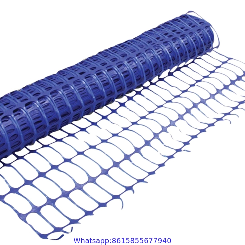 100% new material manufacturer orange safety barrier fence net for warning