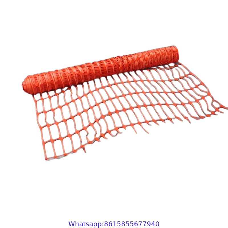 Orange Economy Standard Rectangle Diamond Plastic Safety Barrier Fence snow fence