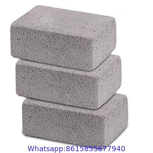 GRILL BRICK, 3.5 X 4 X 8, CHARCOAL,12/CARTON
