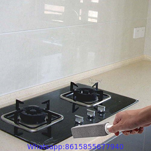 Heavy Duty Grill Cleaner, Grill Cleaning Bricks with Handle/Grill Stone/Griddle Stone, Scrubbing Pumice Stone
