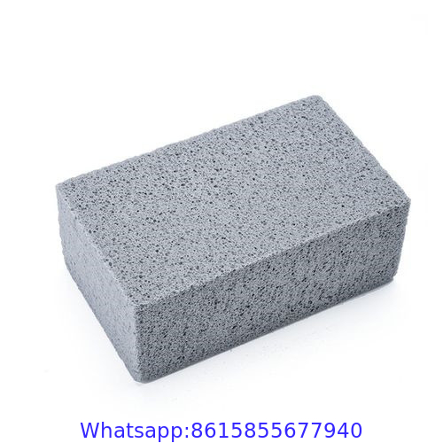 Heavy Duty Grill Cleaner, Grill Cleaning Bricks with Handle, Pumice Griddle Cleaning Stone Removing Stains for BBQ, Swim