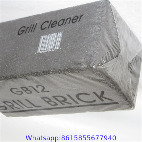Grill Griddle Cleaning Brick Block,2Pack Grill Cleaning Stone Brick with Handle,Pumice Stone Griddle Scrubber Cleaner