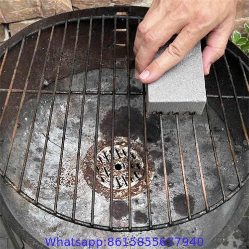 Grill Griddle Cleaning Brick Block, Heavy Duty Grill Cleaning Stone Bricks with Handle, Pumice Griddle Cleaning Stone