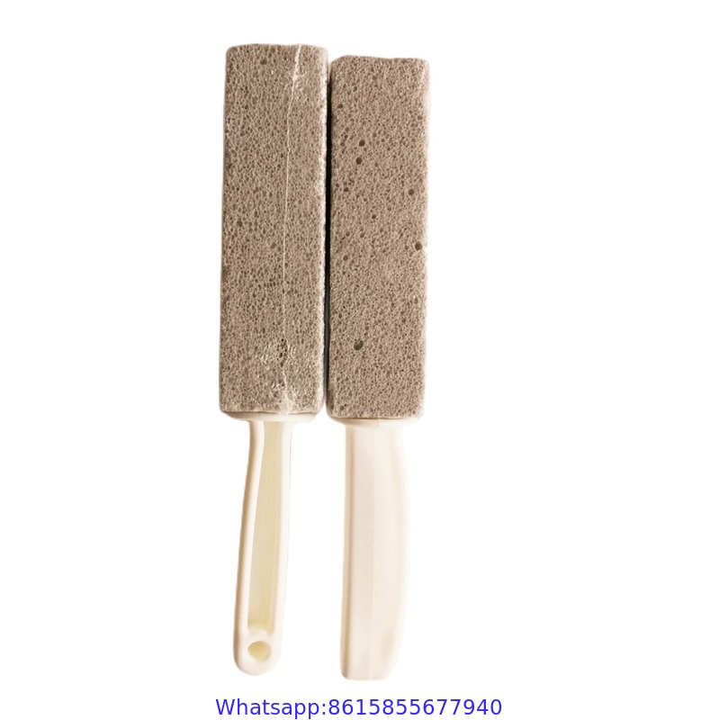 No-Scratch Scouring Pad Scrubbing Stick,Bathtub/Sink/Toilet Cleaner,Lime/Rust/Ring Remover