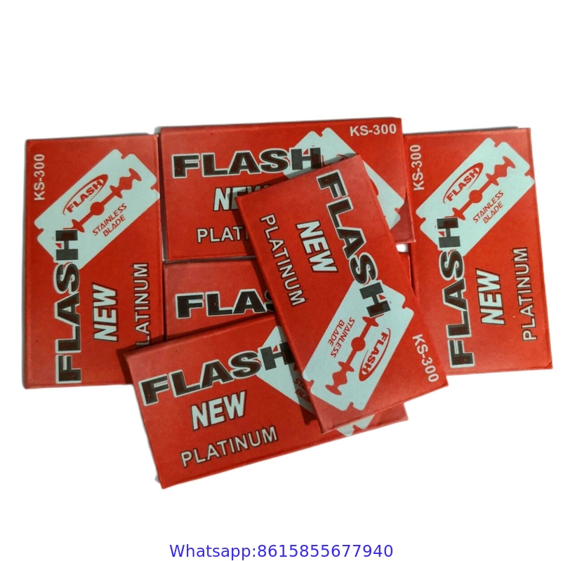 10pcs for a box Double edge razor blade available for OEM brand name for safety razor