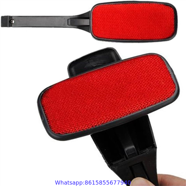Lint Remover for Pet Hair (2 Pack), by Home Basics: Swiveling Lint Brushes for Clothes and Furniture