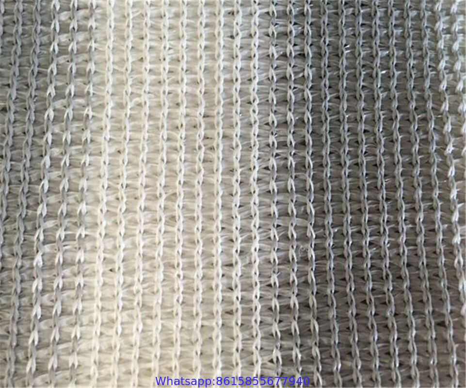 0.9x25m Sun Shade Net Insect Window Net Customized Yellow And White