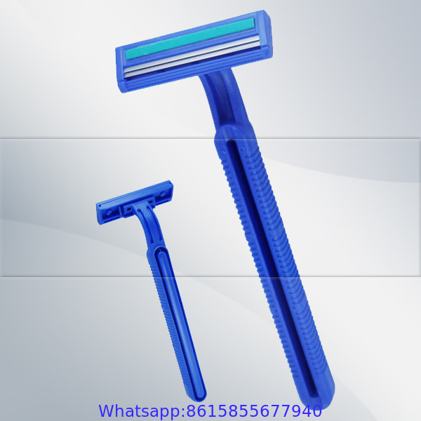 OEM disposable men shaver twin blade razor