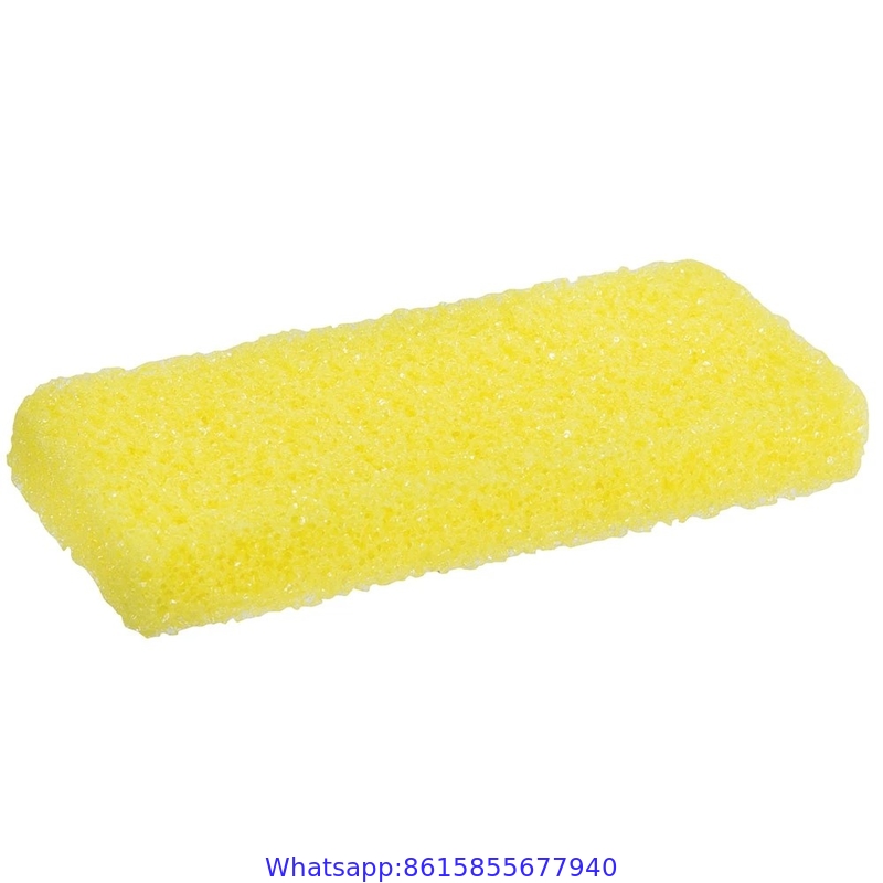 Basics Mini Pumice Pad Yellow - Case Pack 4 Boxes, 400-Count Each Box (1600 Total Pieces)