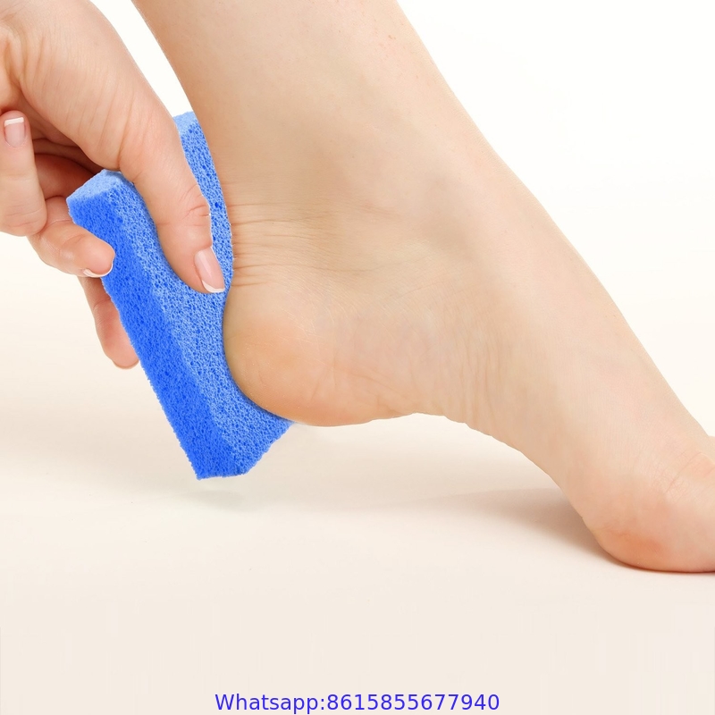 blue color foot pumice stone for callus remover