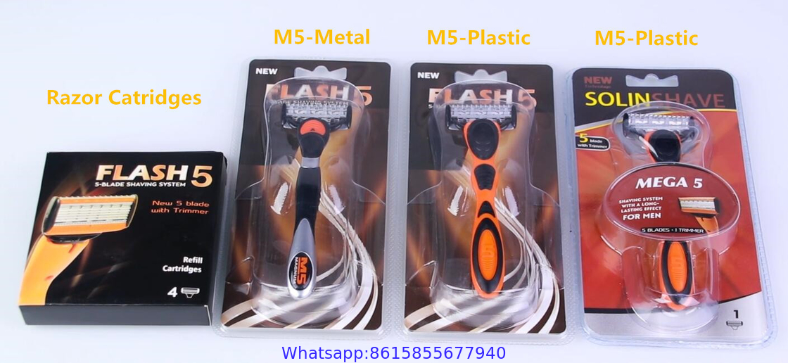 5 blade system razor from ASR