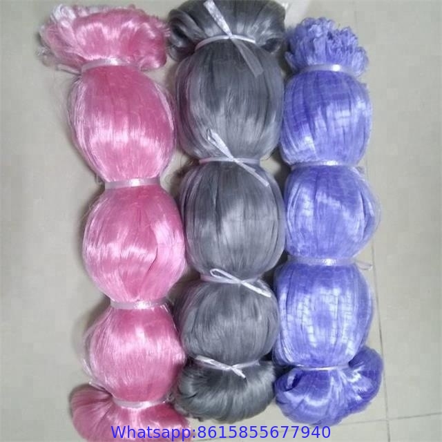 High intensity gillnet type and monofilament style nylon fishing nets