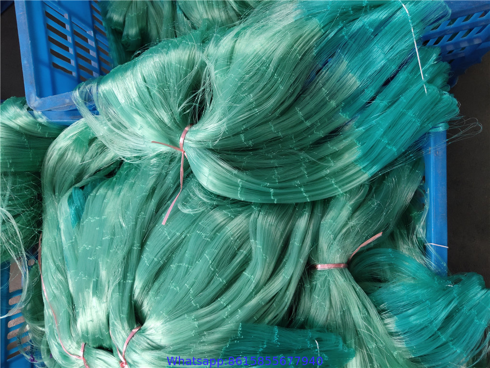 China supplier Fishing gill nets nylon monofilament nylon fishing nets price