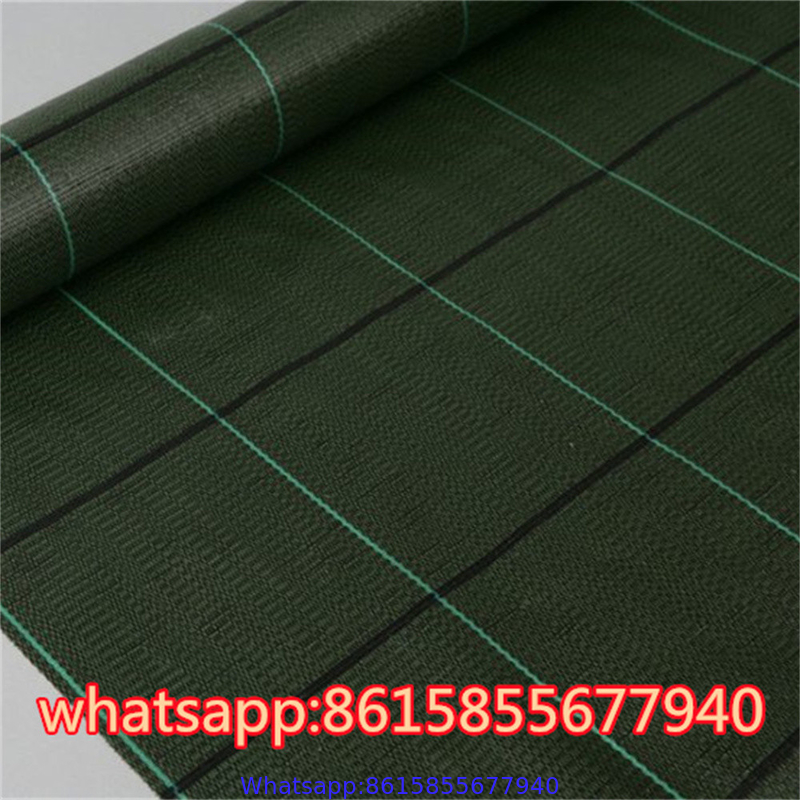 Black PP woven silt fence weed barrier fabric,3ft x 50ft anti grass agricultural weed control mat,garden ground cover we