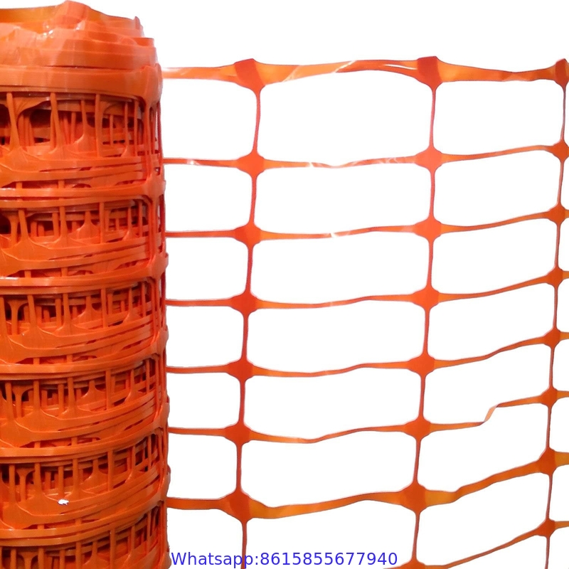 Malla de seguridad naranja liviana 70 Grs/m2 for fence barrier
